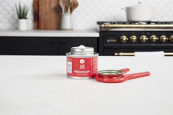 GasOne 2+ Hour Chafing Fuel, Metal Can (Pack of 12)