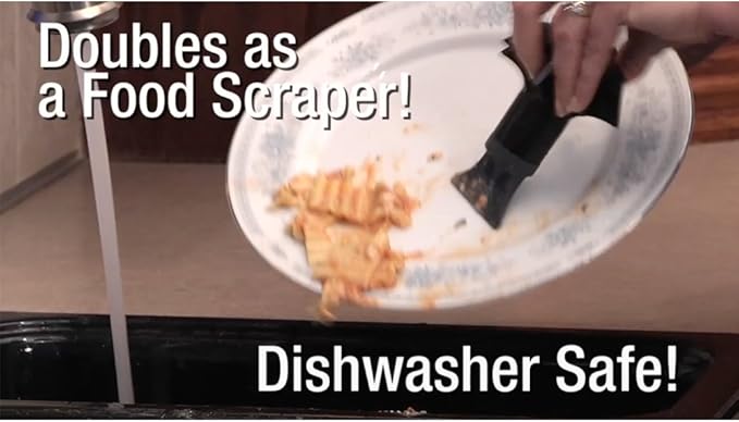 DANCO Disposal Genie Garbage Disposal Strainer | Kitchen Sink Drain Splash Guard | Food Scraper | Grey (10056) , Grey1