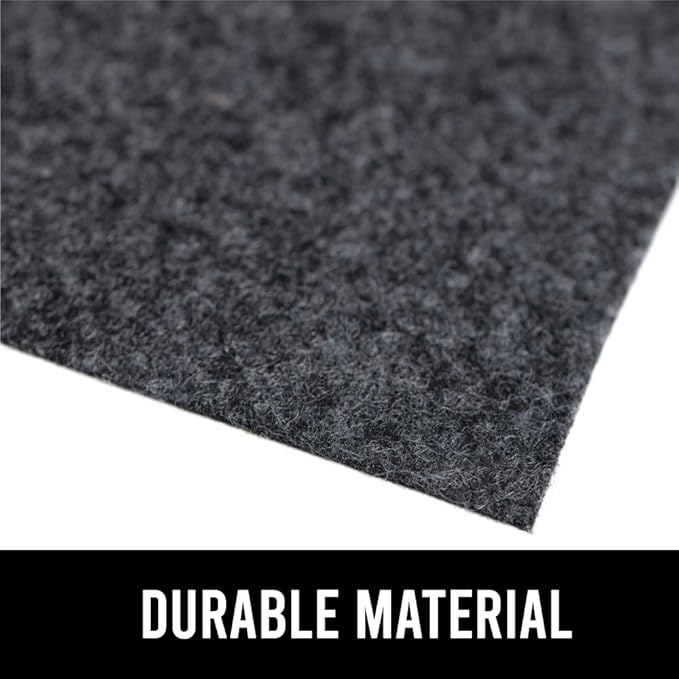 GORILLA GRIP LeakGuard Non-Adhesive Under Sink Mat for Kitchen Cabinet, 24x60, Waterproof Quick Dry Shelf Liner, Durable Absorbent Felt Mats for Bathroom Sinks, Cabinets, Dresser, Easy Trim, Charcoal