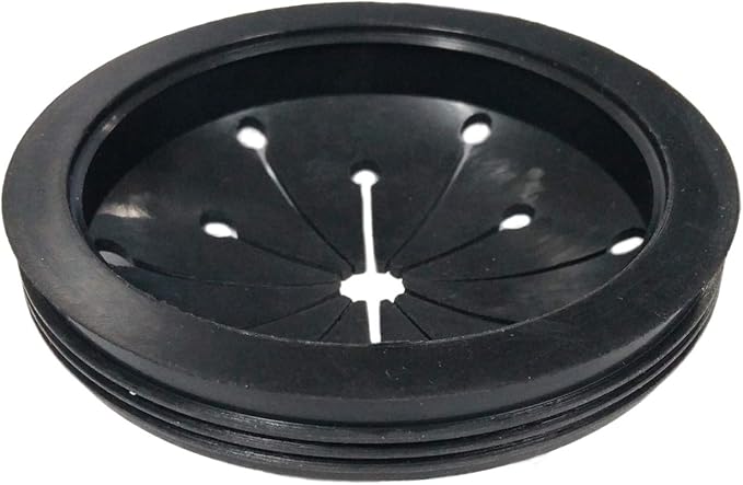 2 Pack Rubber Garbage Disposal Splash Guard Sink Baffle Disposal Replacement Waste Food Disposal Part for Whirlaway,for Waste King,for Sinkmaster and for GE Models
