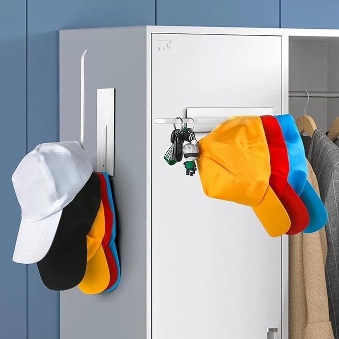 Paper Towel Holder Magnetic, Magnetic Paper Towel Holder for Fridge, Toilet Paper Roll Holder Magnet Towel Rack Wall Mount Shelf Bar for Towels Rolls Bathroom RV Dorm Kitchen Wall Decor, White 2 Pack