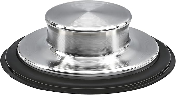 Kitchen Sink Stopper，Stainless Steel Garbage Disposal Stopper Fits Standard Kitchen Drain Size of 3.5" Diameter,Sink Cover for Drain Stopper
