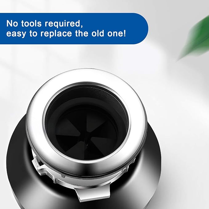 Garbage Disposal Splash Guard Collar Sink Baffle, Food Waste Disposer Accessories for Wasting King, Whirlaway and GE Models (3 1/8 Inch in Diameter) by CLEESINK