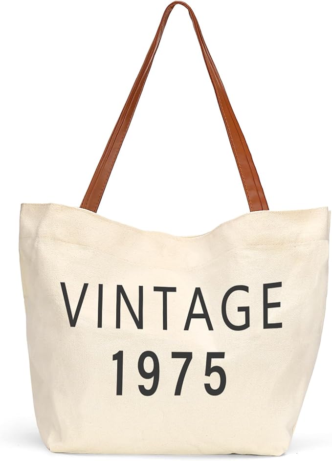 50th Birthday Gifts for Her,50th Birthday Gifts for Women,Gift for 50 Year Old Woman,50th Vinatge Bag Gift for Women