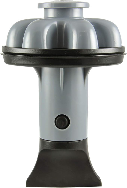 Danco 10896A Disposal Genie II Garbage Disposal Strainer and Stopper, Kitchen Sink Drain Splash Guard with Food Scraper, Gray, 1-Pk