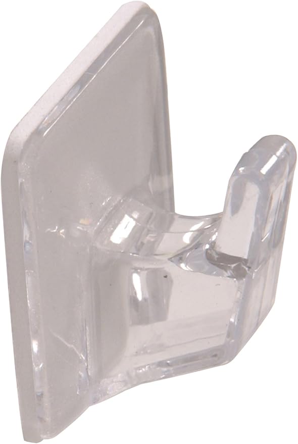 Hillman Hardware Essentials Small Hook Clear- 3 Pack 852979