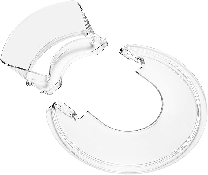 Pouring Shield for KitchenAid 4.5-5 Quart Tilt-Head Stand Mixer, Splash Guard with Removable Pouring Chute, Mixer Accessories and Attachments
