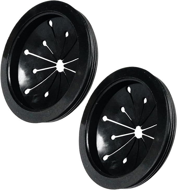 2 Pack Garbage Disposal Splash Guard Sink Baffle Disposal,3-1/8” Food Waste Disposer Accessories,Suitable for Whirlaway, Waste King, Sinkmaster & GE Models