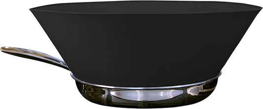 Frywall 12 (Large) - Black - Splatter Guard, as Seen on Shark Tank