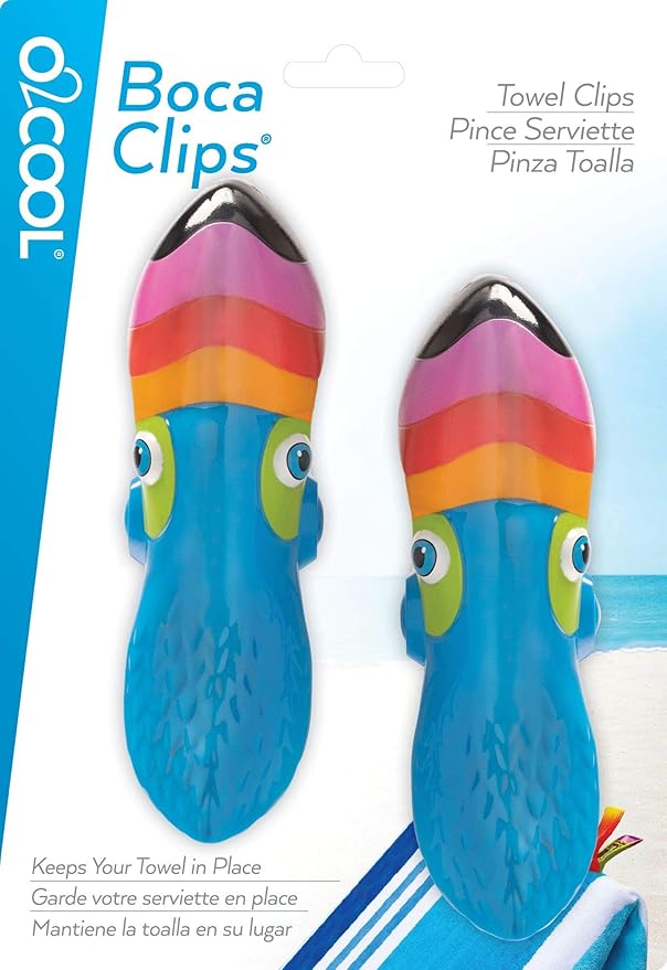 O2COOL BocaClip-Tucan Clip, 1-Pack