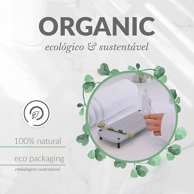 Momo Lifestyle Bathroom Kitchen Sink Fast Drying Stone Sink Tray Caddy Drying Rack Accessory Organizer Diatomaceous Earth Bottle Drying Rack Dish Sponge Countertop Organizer Drytomini