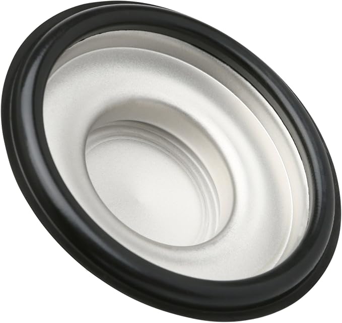 Essential Values Kitchen Sink Stopper for Garbage Disposals 3-3/8" Inches - Stainless Steel Sink Plug Replacement Compatible with Insinkerator Kohler Garbage Disposal Cover