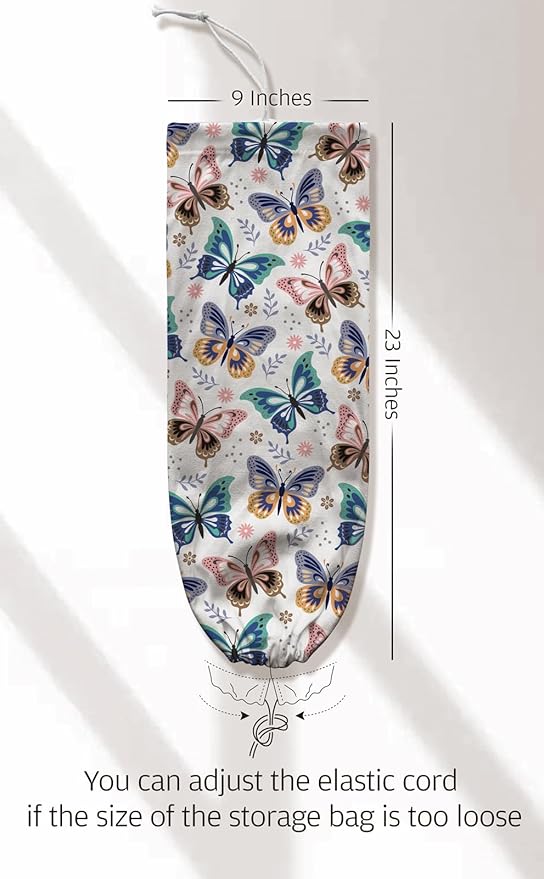 Butterfly Grocery Bag Storage,Plastic Bag Holder Organizer Storage for Plastic Bags Groceries Store 23" x 9"