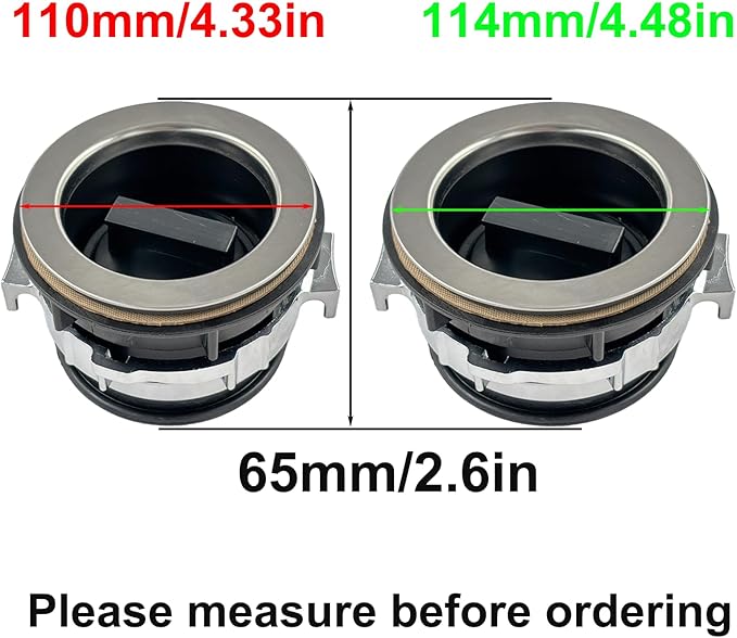 8Pcs/Set Garbage Disposal Mount Sink Flange Kit and Stopper for Waste King, Garbage Disposal Drain Assembly Kit, Rubber Flange and Drain Lock Nut for Waste King, Whirlaway Parts (114mm) Model : 1030