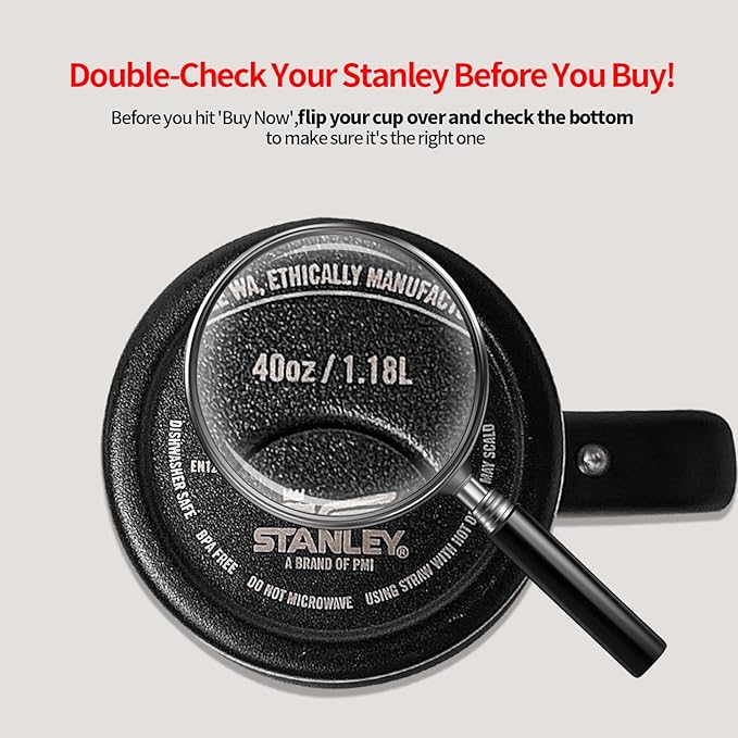 Stanley Lid Replacement 40 oz Black 2.0 no Spill Lid Leak Proof Spill Proof Cup Lid Compateble Stanley Cup Accessories