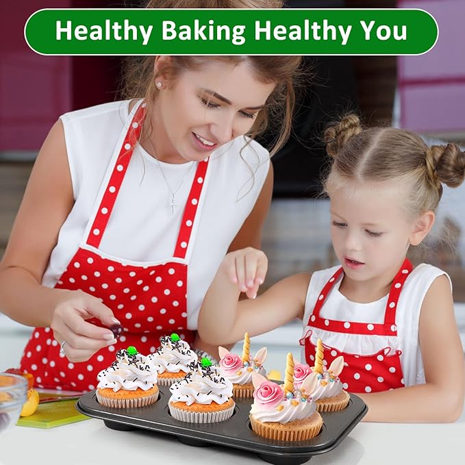 Caperci Parchment 200pcs Jumbo Muffin Liners for Baking - Natural Paper Large Cupcake Liners for Jumbo Muffin Pan, Balanced Non-Stick/Excellent Grease-proof, No Smell, Food Grade (Natural)
