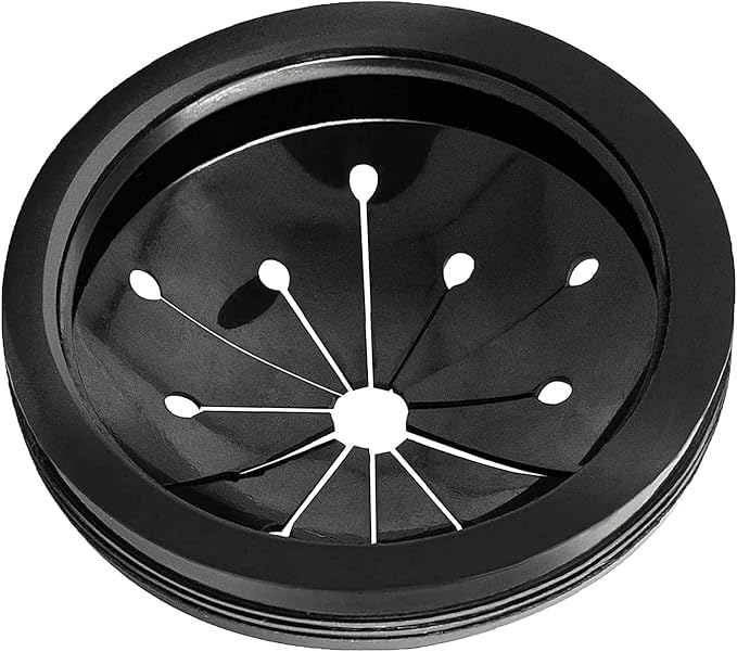 Garbage Disposal Splash Guards Collar Sink Baffle, Multi-Function Kitchen Drain Plugs for GE, 3-1/8 Inch Kitchen Sink Drain Splash Guard, Whirlaway