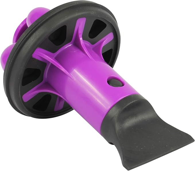 Danco 10762A | Disposal Genie II Garbage Disposal Strainer and Stopper, Kitchen Sink Drain Splash Guard with Food Scraper, Fuchsia, 1-Pack
