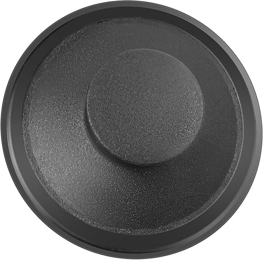 1 Pcs Black Plastic Sink Plug Drain Stopper 3 Inch Kitchen Sink Stopper Garbage Disposal Cover for Whirlaway, Waste King, Sinkmaster and GE Models