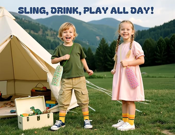 12 oz Kids Metal Water Bottle: 2-in-1 Straw Spout Lid, Spill-Proof, Easy Clean, Keep Cold 24H, Backpack Friendly, BPA-Free Stainless Steel Cup for School, Daycare, Playtime, Gift (Strawberry Squeeze)