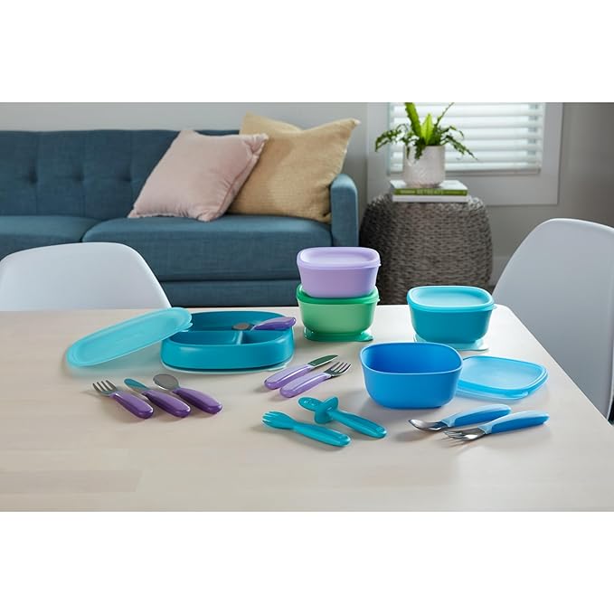NUK Kiddy Cutlery Forks, Durable Stainless Steel, BPA & Latex-Free, 18+ Months,3 Count (Pack of 12)