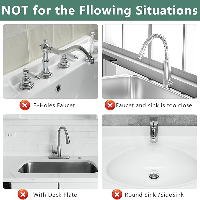 23.6inch x 4inch Kitchen Sink Faucet Mat, Water Absorbing Stone Faucet Splash Guard for Bathroom Counter, Quick Drying Diatomite Tray for Kitchen Sink, White
