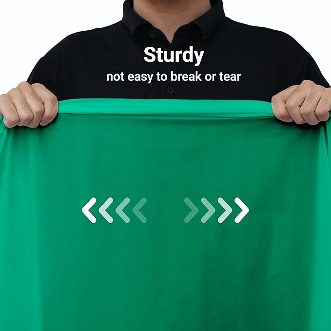 Auros Premium Plastic Tablecloths 10 Pack, 54 x 108 Inch Rectangle Disposable Table Covers for 8FT Tables, Thick & Durable, Waterproof & Spill-Proof, Easy Cleanup for Parties, Wedding, Kelly Green
