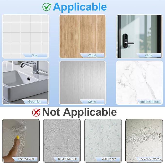 Heavy Duty Adhesive Hooks for Hanging, Waterproof Bathroom Towel Hooks, Stainless Steel Wall Mount & Door Hooks, Clear Sticky Hooks for Coats, Towels, Bags, No Drilling (10PC)