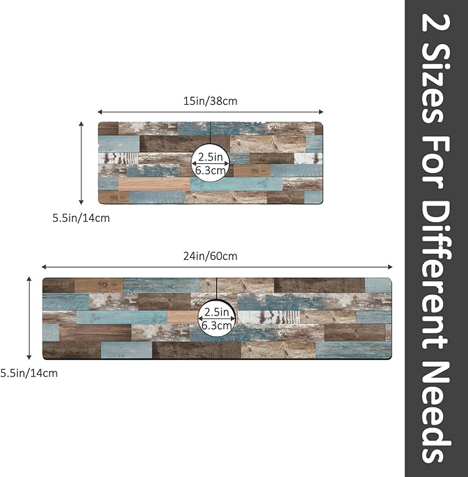 15" X 5.5" Kitchen Sink Splash Guard Faucet Mat Wood Grain Super Absorbent Fast Drying Faucet Guard & Draining Mat Sink Splash Guard Behind Faucet for Kitchen, Bathroom