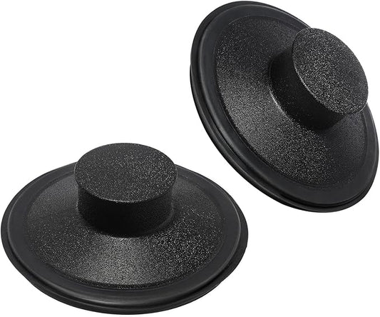 RQYEKDO Kitchen Sink Stopper, 3-1/2" Universal Sink Cover for Garbage Disposal Stopper and Kitchen Drain Plug,Replacement for InSinkErator, Moen,Waste King, Whirlpool,Kohler（2PC