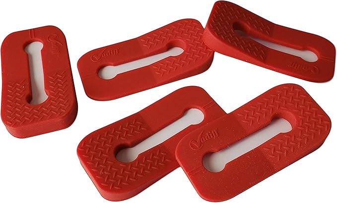 2025-26 Mom's Choice Winner- Gas Stove Knob Locks - Red Silicone Stove Knob Safety Covers for Toddlers, Pets - Child Proof Universal Size Knobs - Baby Proofing Protectors for Electric Stoves- 5Pcs