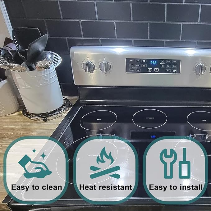 FLSEPAMB Stainless Steel Stove Gap Covers (2 Pack), Adjustable Oven Side Gap Filler, Heat Resistant, Easy to Clean for Countertop and Electric Stove, Adjustable Length 13.8'' to 27.5'', Width 0.79"