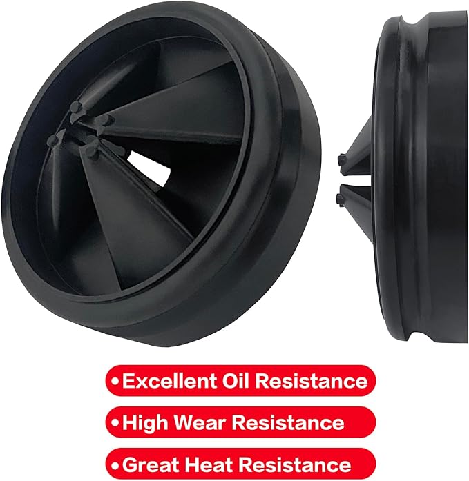 1 Pack Garbage Disposal Splash Guards 3 3/8" Sink Baffle Replacement-Removable Quiet Collar Drain Plugs-Food Waste Disposer Accessories