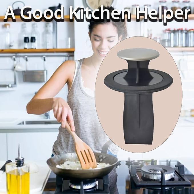 3.07-3.15 Inch Garbage Disposal Scraper, Disposer Tool Strainer Garbage Disposal Plunger,Garbage Disposal Food Scraper/Stopper/Strainer with Kitchen Sink Drain Splash Guard