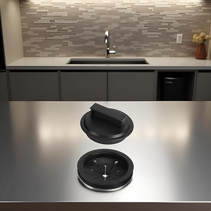 Universal Rubber Splash Guard - 3 Inch Kitchen Sink Stopper - Garbage Disposal Parts