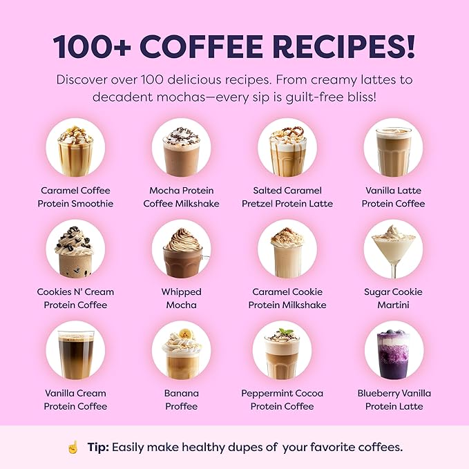 Cinnamon Sugar Churro Protein Iced Coffee - Premium Whey Protein & Instant Iced Coffees - 100% Natural Cold Brew - Zero Artificial Flavors & Sweeteners, 80 mg Caffeine, No Added Sugar, 20 Servings