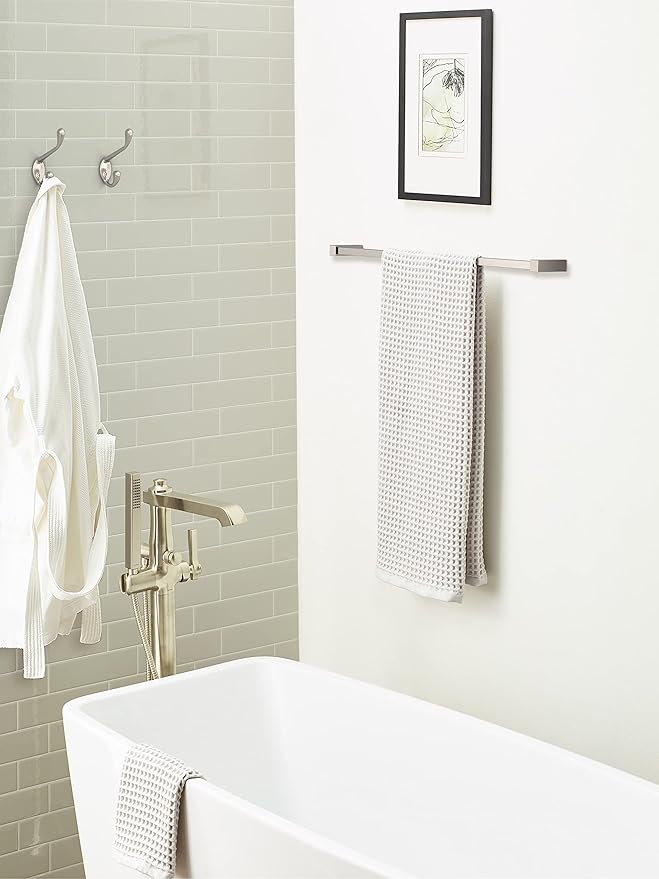 Amerock Wall Mounted Single Hook Finish: Satin Nickel