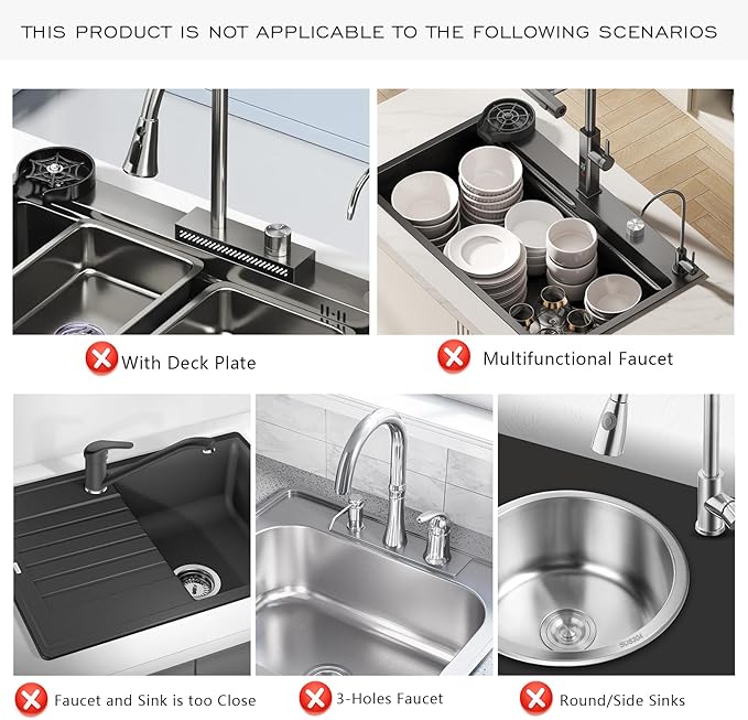 Stone Faucet Mat for Kitchen Sink, Diatomite Fast Drying Absorb Moisture Tray, Prevents Water Buildup, Durable Anti-slip Splash Guard Sink Protector (Dark Gray, 20“x4”)