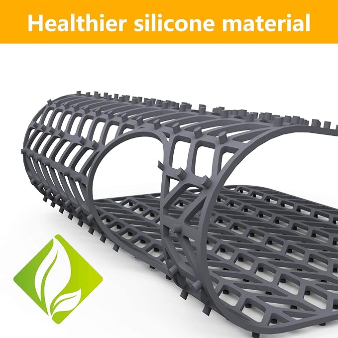 Sink Protectors for Kitchen Sink 12"13"16"18"19"24"26"28"29"30",Silicone kitchen sink mats protector for bottom of farmhouse sink(28.4"x15.2"Gray)