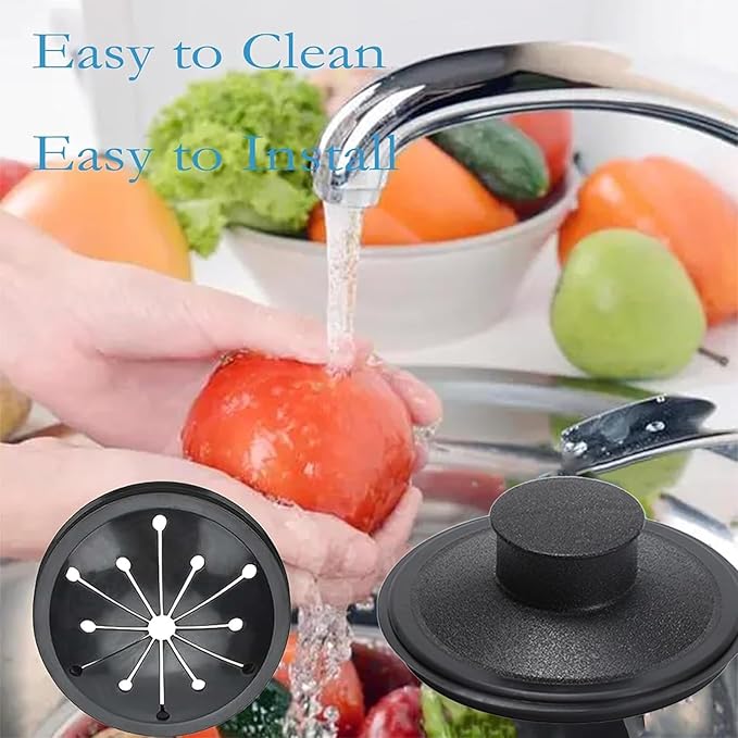 3 Inch Garbage Disposal Splash Guard Collar Sink Garbage Disposal Splash Guard for Whirlaway, Waste King, Sinkmaster and GE Models with 3.35 Inch Sink Stopper Replacement Garbage Disposal Stopper