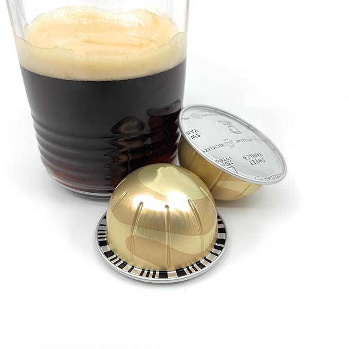Sweet Vanilla Coffee Capsules, Brews 230ml / 7.77 Ounce- 10 Capsules, Pack of 1 (10, Sweet Vanilla)