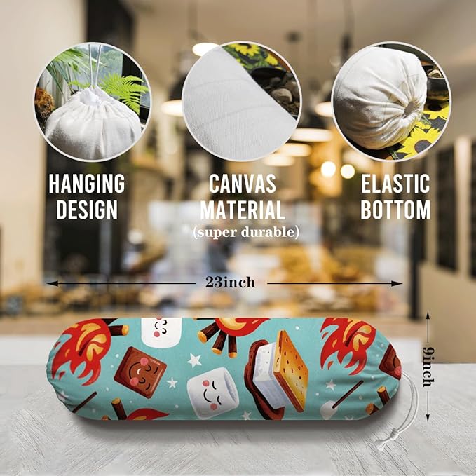 Kitchen Plastic Bag Holder, Cookies Grocery Bags Storage Dispenser, Garbage Trash Bags Carrier Organizer Dispenser, Reusable Grocery Bag Organizer, Wall Mount, Housewarming Gifts