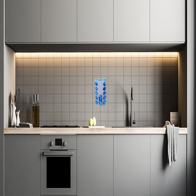 Kitchen Sink & Closet Grocery Plastic Bag Holder & Dispenser, Wall-Mounted Space Saver
