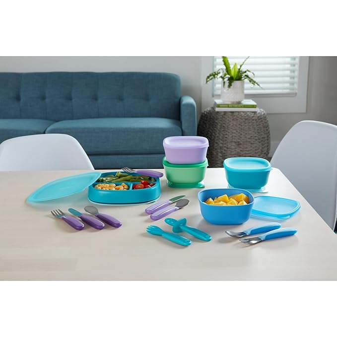 NUK Kiddy Cutlery Forks, Durable Stainless Steel, BPA & Latex-Free, 18+ Months,3 Count (Pack of 12)