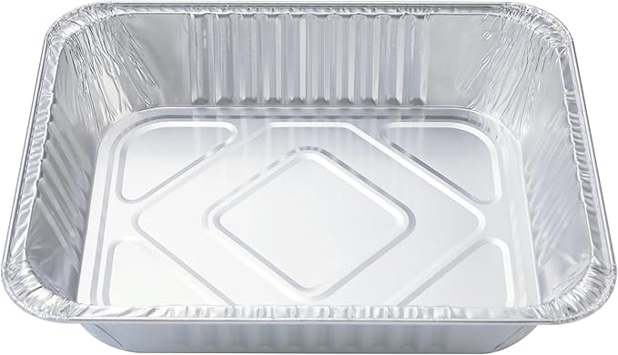 Waytiffer 9x13 Aluminum Pans - (30Pack) Disposable Foil Pans, Half Size Deep Steam Table Pans Extra Thick for Baking, Cooking, Roasting, Heating, Serving & Lining Steam-Table Trays
