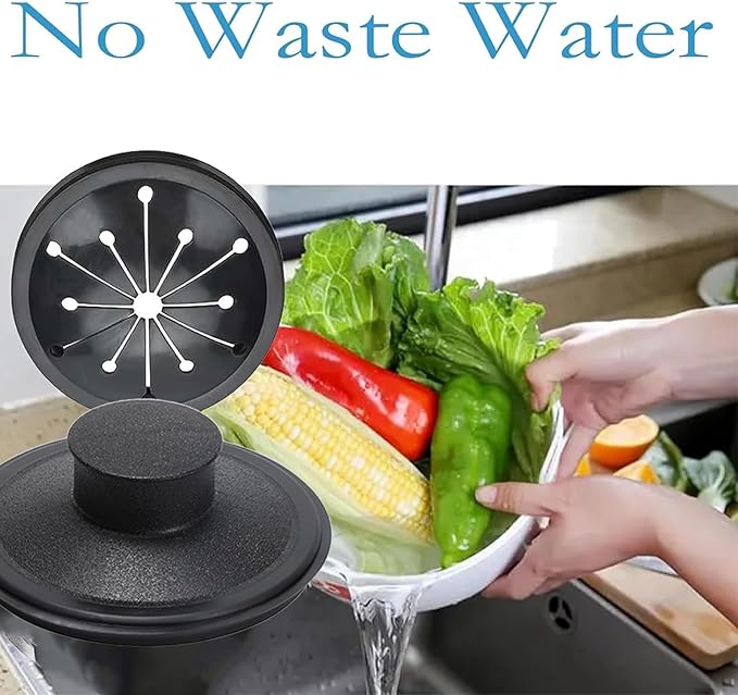 3 Inch Garbage Disposal Splash Guard Collar Sink Garbage Disposal Splash Guard for Whirlaway, Waste King, Sinkmaster and GE Models with 3.35 Inch Sink Stopper Replacement Garbage Disposal Stopper