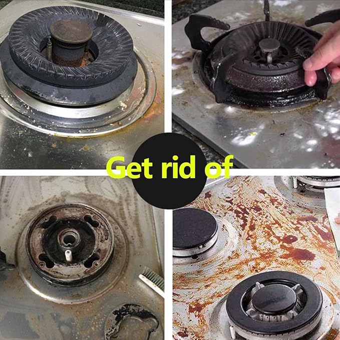 2 PCS Stove Protector liner For 30 Inch LG Gas Range Model LGLDG4315 LRG4115 LRG4113 LDG4313 LRGL5825 LRGL5925 LSGL6335DF 0.3MM Thickness Reusable Stove Burner Covers