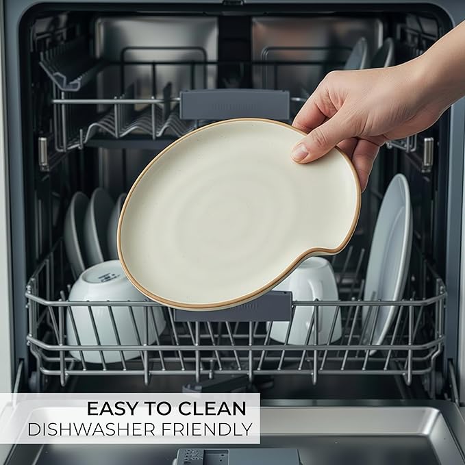 Beautiful Ceramic Spoon Rest for Stove Top - Perfectly Sized Spoon Holder for Your Kitchen Countertop - Easy to Clean and Dishwasher Safe, Perfect Addition to Any Kitchen Counter for Everyday Cooking