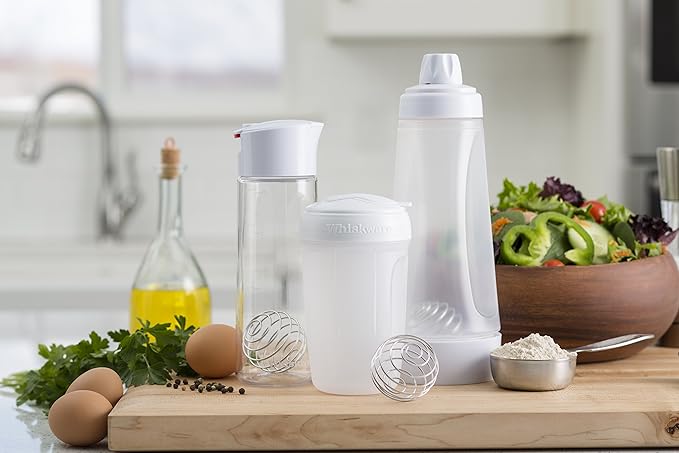 Whiskware Pancake Batter Mixer with BlenderBall Wire Whisk