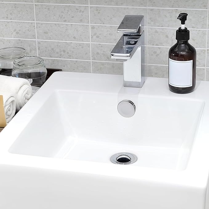 Sink Overflow Cap 4 Pcs Bathroom Sink Overflow Cover,Applicable Aperture 22-24mm
